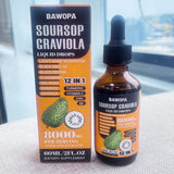 BAWOPA 12 in 1 Soursop Bitters Liquid Drops Vitamin supplements - 2 Fl Oz