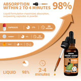 BAWOPA 12 in 1 Soursop Bitters Liquid Drops Vitamin supplements - 2 Fl Oz